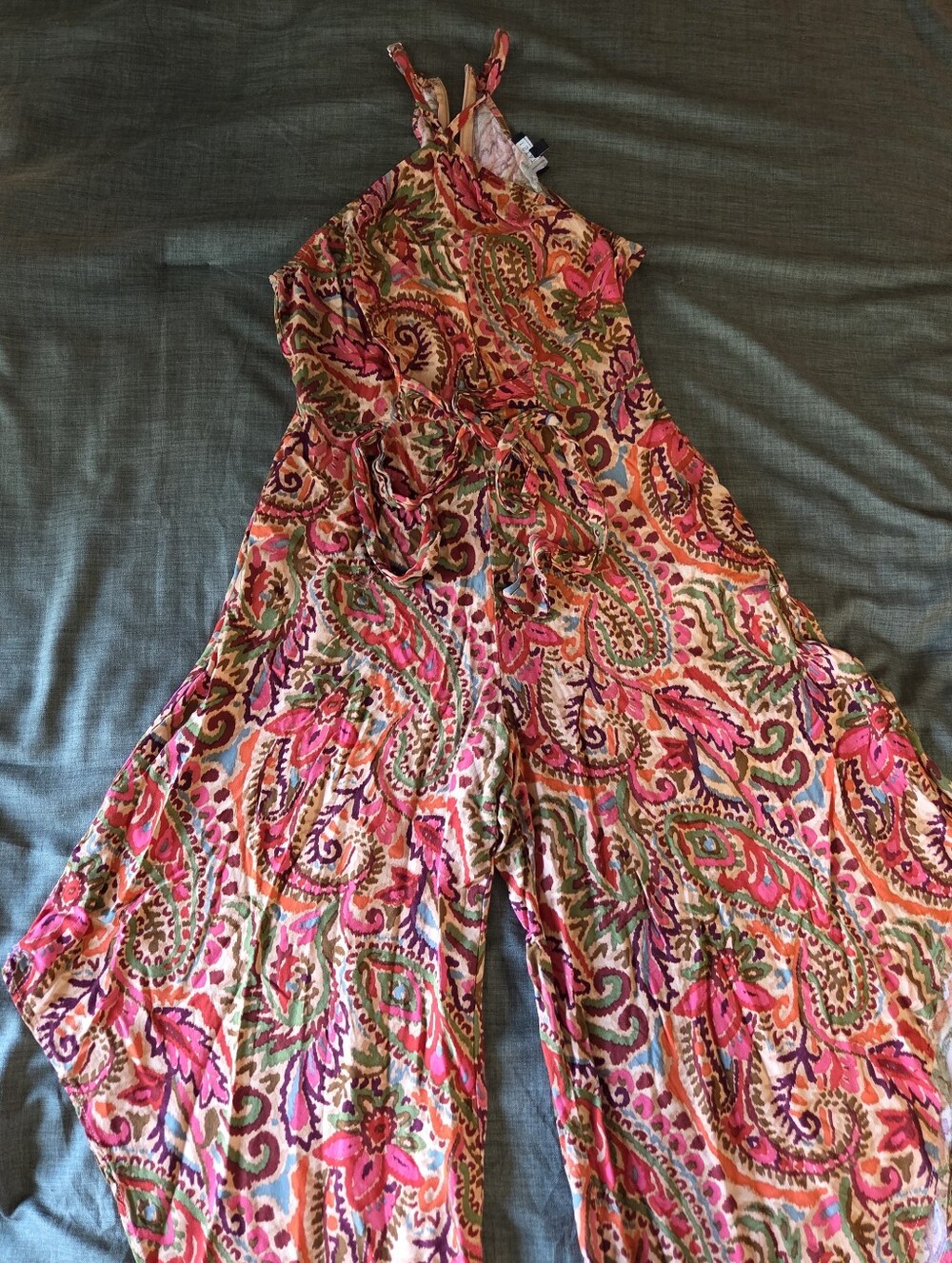 1 State Cropped Length Jumpsuit Size Small